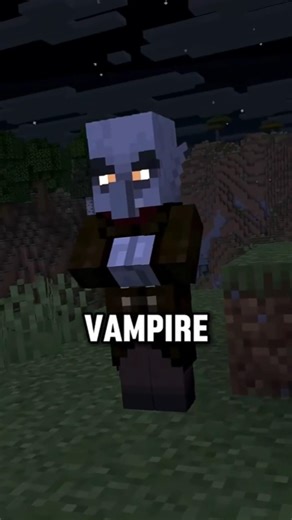 Don't drink Vampire's blood!😱 #minecraft #shorts #minecraftshorts