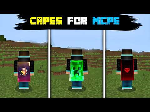 How to Get FREE Custom Capes in Minecraft PE 1.21+ (Easy Tutorial!)