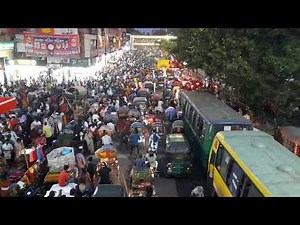 Incredible Traffic Jam in Dhaka Bangladesh | Street View Vehicle Noise | Dangerous Road Dhanmondi