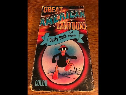 Great American Cartoons: Duffy Duck And Friends 1987 VHS