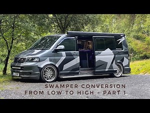 VW T5 Swamper conversion Part 1- introduction to plans and fitting lightbar