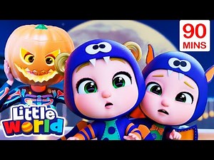 Spooky Scary Boo Halloween! | Kids Songs & Nursery Rhymes by Little World