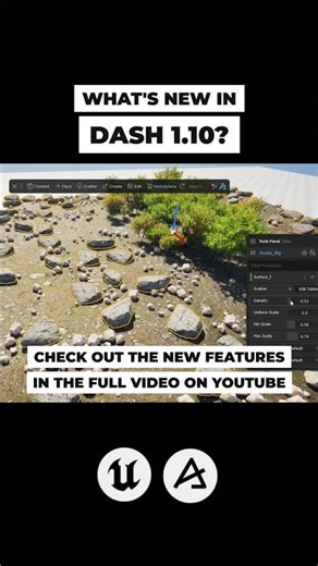 Reusable Procedural Workflows for UE5 - Now Available in Dash 1.10