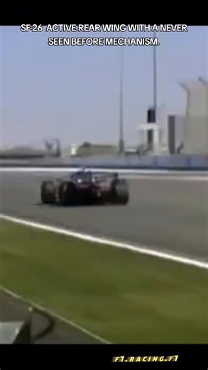 SF-26 showed a totally new interpretation of the active rear wing. The secret? Not only does it change the flap's pivot point, now positioned centrally, but it also changes the way the wing opens. When activated, the element doesn't just lift up: it continues to move until it completely flips over. A 180° rotation that effectively inverts the surfaces, with the front part facing downwards and the back part facing upwards. An extreme solution, carefully studied and difficult to replicate in the s