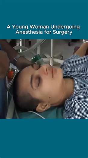 A young woman undergoing anesthesia for surgery #drB #anesthesia #propofol #medical #surgery | Inside Anesthesia