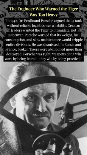 The Engineer Who Said the Tiger Would Break Itself