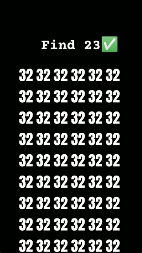 Find the number 23? #find #findnumber #maths #mastermind #puzzle #mindgame #logicpuzzle #iqtest