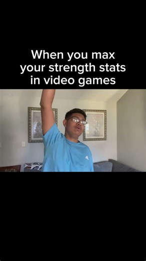 When you max out your strength stats #games #eg1912