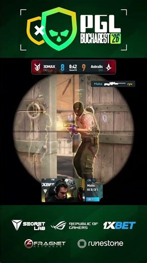 You CANNOT PASS against Maka! #pgl #bucharest #cs #cs2