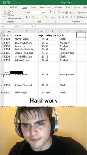 😱 99% of Excel Users Don't Know These 4 Keyboard Shortcuts! 🔥