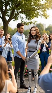 AI Humanoid Robot Girlfriend Makes Public Debut #Ai #Video. This video is Generated by Using AI. This is the power of ai No one caught You, This is Actually an AI Video. | RoboX