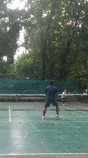 Magandang pagka volley.#tennis #exercise #smashing #groundstroke | Mario Grama