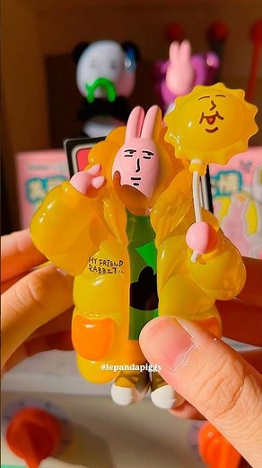 #unboxing PLZDOT x My Friend Rabbit "Beautiful Mood" Series Blind Box #gifted
