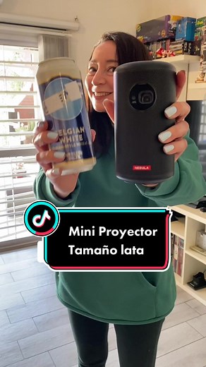 Mini proyector de bolsillo para cine en casa