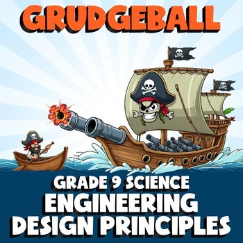 Engineering Design Principles GRUDGEBALL Science Game - No Prep Grade 9 Review