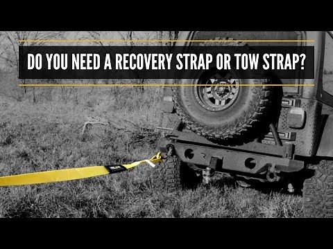 Do You Need A Recovery Strap Or A Tow Strap? | Difference between Recovery Strap and Tow Strap