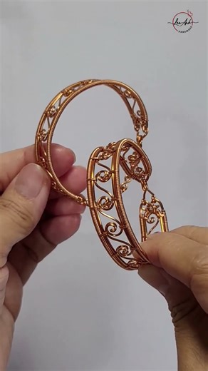 Sea wave bracelet - Free tutorial video link above the title #shortsvideo #diy