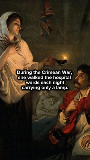 Florence Nightingale: The Lady with the Lamp.🕯️