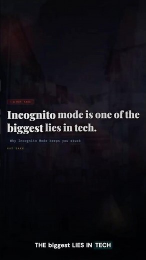 Incognito Mode Exposed: Why Millions Are Still Being Tracked Online
