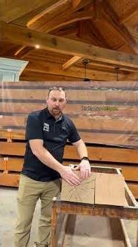 Timbercraft Timber Frame Top 2 Wood Species #shorts