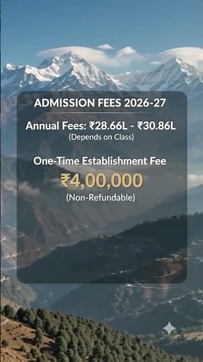 Woodstock School fees