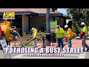 WATCH & RELAX: Potholing For New Water Main With A Vermeer LP SGT Vacuum Excavator | 4K 60FPS ASMR