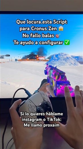 🎯 AIMBOT CRONUS ZEN ✅ La Mejor Script para Call of Duty Warzone Black ops 7 Ps5 Xbox Pc configurar