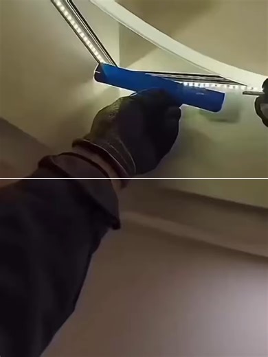 Comment réaliser une coupe d’angle pour un éclairage LED au plafond#trick