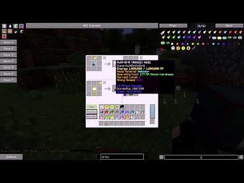 Minecraft Mod: Super Multi-Drills