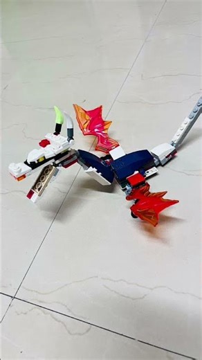 Lego dragon #lego #gameofthronesedit #dragon #kidslearning #trending#houseofthedragon #legos