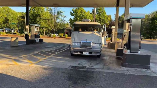 This freeway explosion nearly ended our trip