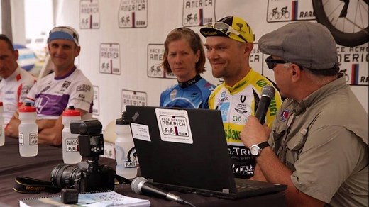 Christoph Strasser Media Interview. | Race Across America