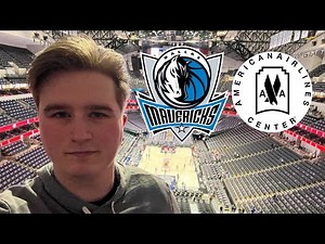 LUKA MAGIC!! Stadium Vlog #26- Dallas Mavericks | American Airlines Center