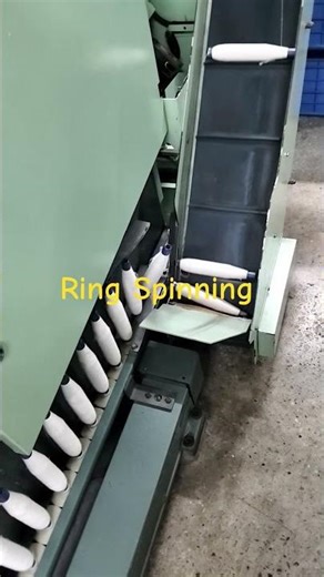 Ring Spinning #RingSpinning#RingFrame#machine #factory