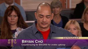 A python comes to court. And Judy’s venom stings! #JudyJustice | Judy Justice