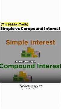 Simple vs Compound Interest #InvestingBasics