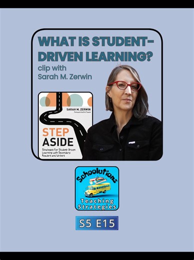 The Truth About Student-Driven Learning Let's clear up the BIGGEST myth about student-driven learning 🎓 People think it's just chaos… teacher in the hall, kids going wild. WRONG. ❌ Here's the truth: You craft the path to the learning goal. Students explore it. But YOU guide them there. The learning goal? That