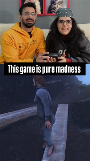 Nikita & Vishal on Instagram: "You think you can survive this game with your Player-2? . . . . . . . . . . . [baby steps gameplay, baby steps game, baby steps chaos, funny walking game, rage walking game, physics based game, clumsy character game, awkward movement game, funny gaming moments, baby steps fail, baby steps couple, co op rage game, frustrating gameplay, panic gaming reel, viral indie game, hilarious game fails, couple gaming chaos, relationship test game, controller rage moment, funn