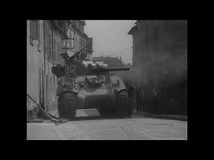 Liberation of France with Original Combat Footage 1944 [ WWII Documentary ]