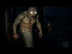 . 🐟 “Real Deep Sea Creature Caught on Camera – Half Human Half Fish Found at Night!”