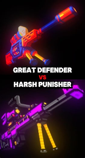 Great Defender Vs Harsh Punisher! (Pixel Gun 3D) #shorts #pixelgun3d #pixelgun #pg3d #freefire