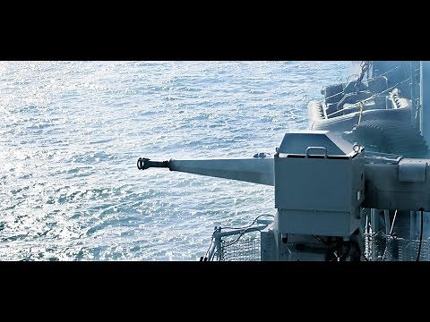 German Navy MLG-27 Light Naval Gun & MG3 Machine Gun