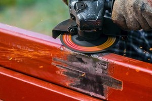 How to Attach a Buffing Wheel to an Angle Grinder