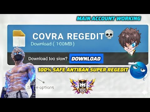 SUPER AIM REGEDIT 100% 🌐 | ANTIBAN 🎯 | VIP REGEDIT