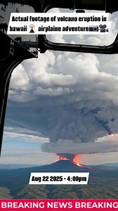 695K views · 3.3K reactions | Actual footage of volcano eruption in hawaii airplaine adventure #hawaii #volcanoeruption #disaster #NewsUpdate #BreakingNews #tornado #StormDamage #severeweather #volcanoeruption #copyrightinfrigementnotintended | Althea blog | Facebook