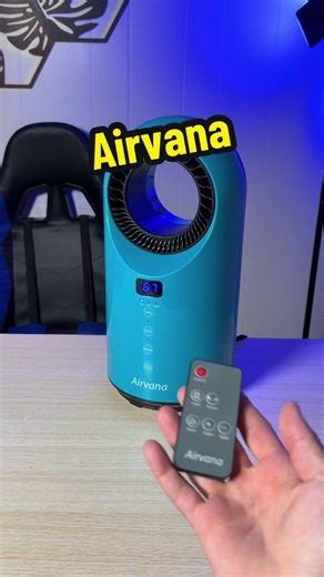 Efficient Vortex Space Heater for Winter Comfort