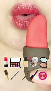 1.5M views · 25K reactions | asmr EATING EMOJI EDIBLE COSMETIC (SUGARCRAFT) EDIBLE HAIRBRUSH 먹는 화장품 슈가폰던트 이모지 먹방 eating sounds #ASMR #RAINBOW #FOOD #EATING #REELS #SATISFYING #KOREAN #MUKBANG #SOUND #CHALLENGE #JELLY | Pika Jenn | Facebook