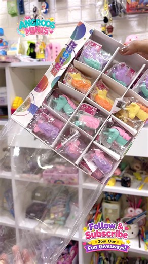 Cute Unicorn Erasers for Kids 🦄✏️✨ | Magical Kids Stationery | Angroos Minis