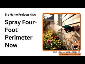 Bifen Talik Four-Foot Perimeter Spray Technique