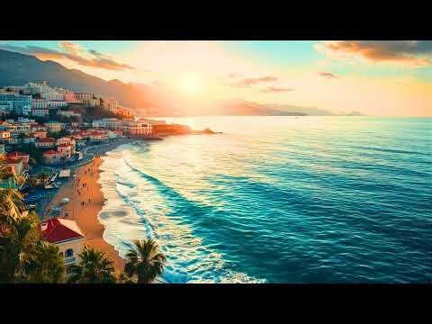 🌊 Coastal Bossa Nova | Italian Riviera Café Music with Mediterranean Boleros & Ocean Waves